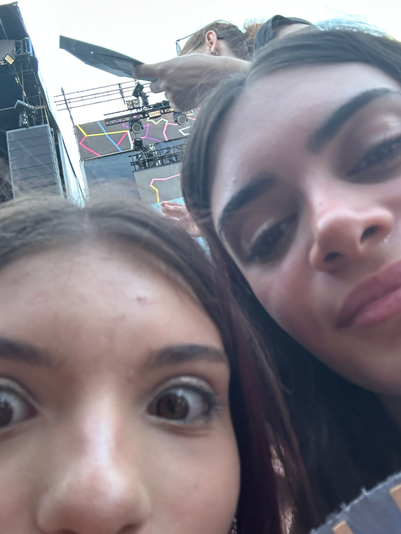 Selfie tra il pubblico